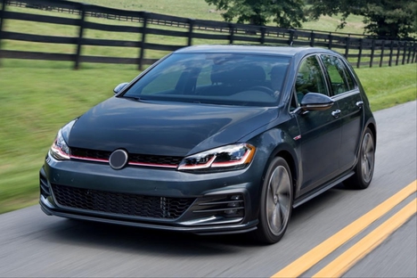 VOLKSWAGEN GOLF 7,5 2017-2020 IÇIN UYUMLU GTI ÖN TAMPON VE PANJUR SETI
